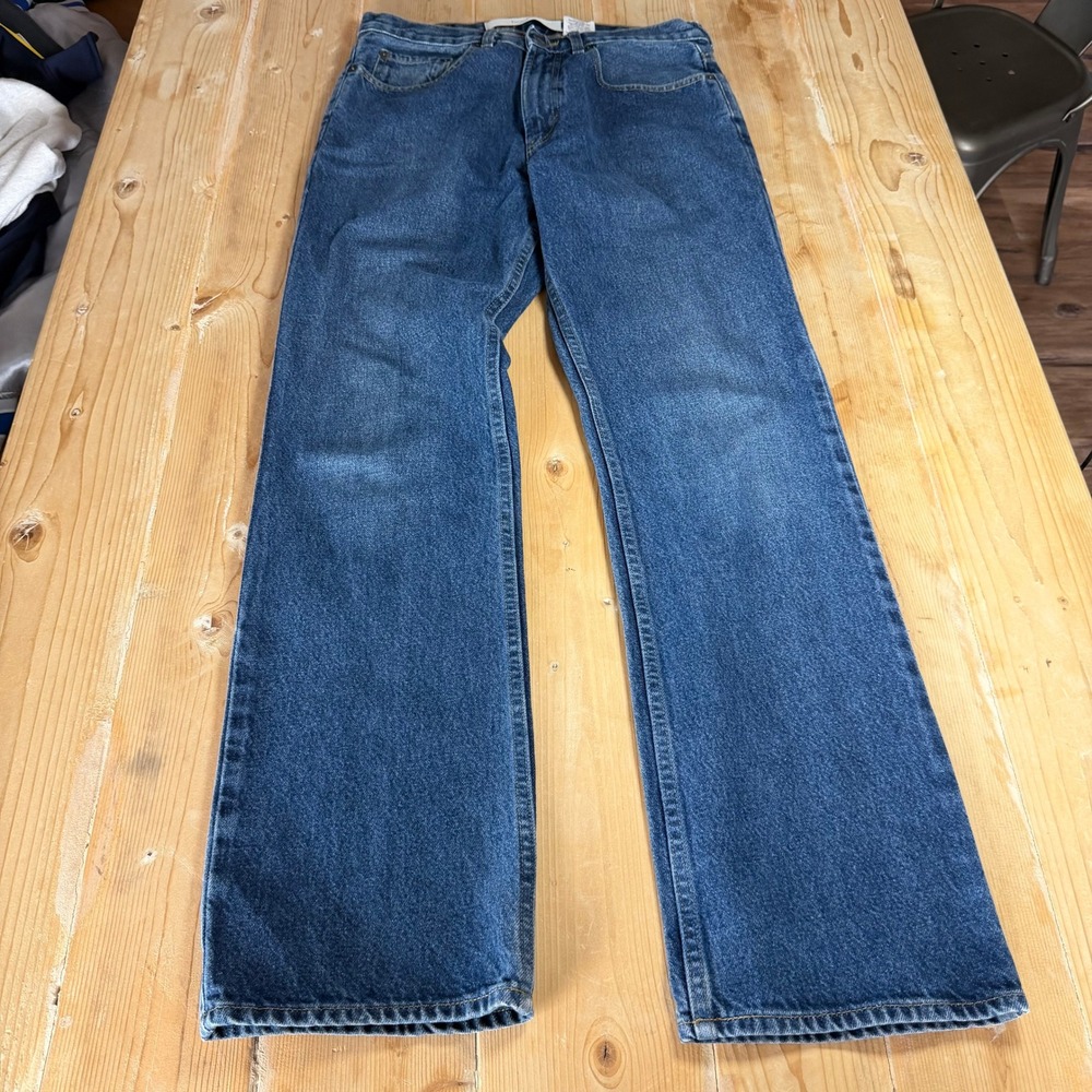 Vintgae GAP Blue Jeans Mens 31x32 Boot‎ Fit Medium Wash Denim Pants 135921-08-1